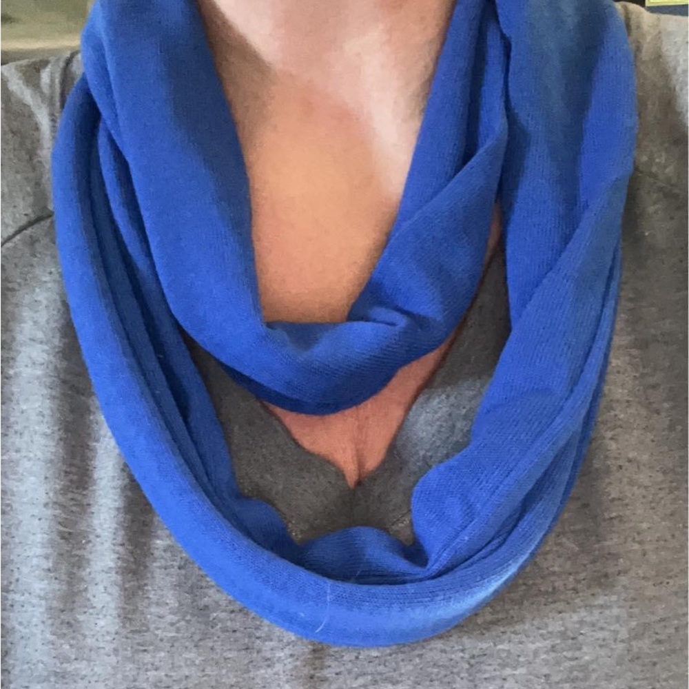 Royal Blue Infinity Scarf